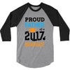 Class of 2017 Proud Father Graduation 3/4 Sleeve Shirt