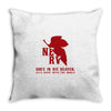 Nerv Gods In His Heaven Alls Right With The World Throw Pillow