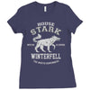 house stark winterfell Ladies Fitted T-Shirt