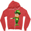 DABBİNG LEPRECHAUN Zipper Hoodie