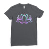 hologram lotus Ladies Fitted T-Shirt