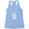 skeleton hand Racerback Tank