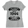 Premium Vintage 1944 Ladies Fitted T-Shirt