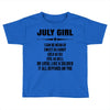 Super July Girl Toddler T-shirt