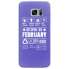 Born In February Samsung Galaxy S7 Edge