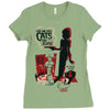 cat shirt Ladies Fitted T-Shirt