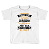 Super Cool Grandson Of A Freaking Awesome Mother Toddler T-shirt