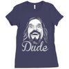 the dude, Ladies Fitted T-Shirt