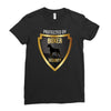protected by boxer security Ladies Fitted T-Shirt