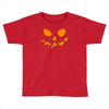 scary pumpkin face halloween Toddler T-shirt