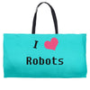 i love robots Weekender Totes