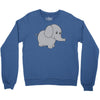 elephant cute Crewneck Sweatshirt