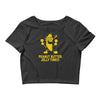 peanut butter jelly time banana Crop Top