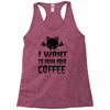 coffee drinkers Racerback Tank