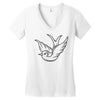 Bird Women's V-Neck T-Shirt