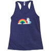 tasty rainbow Racerback Tank