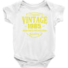 vintage 1985 Baby Onesie