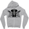 black beard Zipper Hoodie