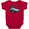 1960 ac cobra, `classic car ideal birthday gift present. Baby Bodysuit