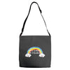 You're Looking At A Rainbow Adjustable Strap Totes