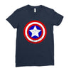 Captain America Ladies Fitted T-Shirt