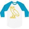 drake, ovoxo owl 3/4 Sleeve Shirt