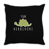 team herbivore! Throw Pillow