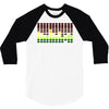 sound activated flashing light 3/4 Sleeve Shirt
