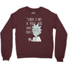not for smart people Crewneck Sweatshirt