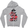 keep calm and where's carl tshirt the walking zombie tee apocalypes fu Zipper Hoodie
