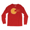 pizza pie chart Long Sleeve Shirts