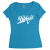 the darkness new Women's Triblend Scoop T-shirt