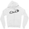 pin love Zipper Hoodie
