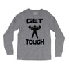 get tough weight lifter lifting gym Long Sleeve Shirts