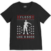 floss like a boss V-Neck Tee