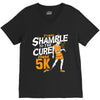 shamble to the cure zombie 5k V-Neck Tee