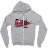 bench pressed Zipper Hoodie