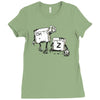 walking undodead Ladies Fitted T-Shirt