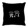 be rational get real nerdy geek pi nerd Throw Pillow