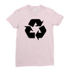 save planet earth Ladies Fitted T-Shirt