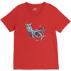 sea emperor transparent buffalo V-Neck Tee
