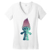 anatomy of a troll Women's V-Neck T-Shirt