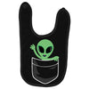 Alien Pocket Baby Bibs