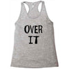 over it slim fit Racerback Tank