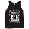 vintage made in 1992 perfectly aged a living legend Tank Top