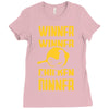winner winner chicken dinner Ladies Fitted T-Shirt
