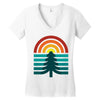 tree Women's V-Neck T-Shirt