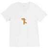 alligator V-Neck Tee