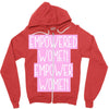 empowered women 2 Zipper Hoodie