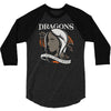 dragons are a girl's best frien 3/4 Sleeve Shirt